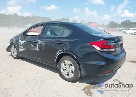 2015 Honda Civic Lx из США, поврежденный, VIN 19XFB2F52FE073146